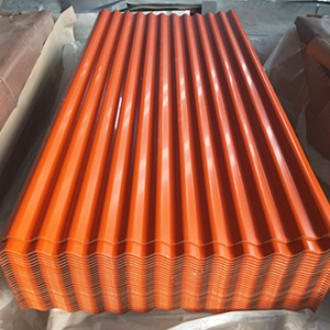 Colour coated roofing sheet