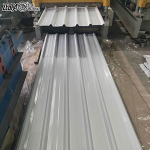 Colour coated roofing sheet