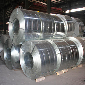 Galvanized steel strip