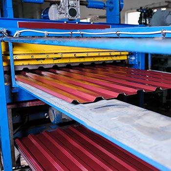 Color coated roofing sheet