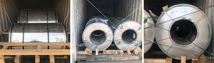 Hot Dipped Galvanized Steel Coil Shipment