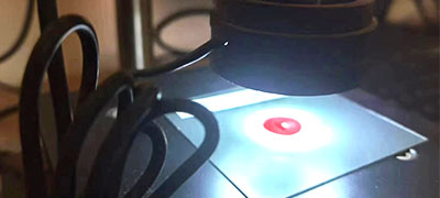 PPGI Steel Paint film thickness test