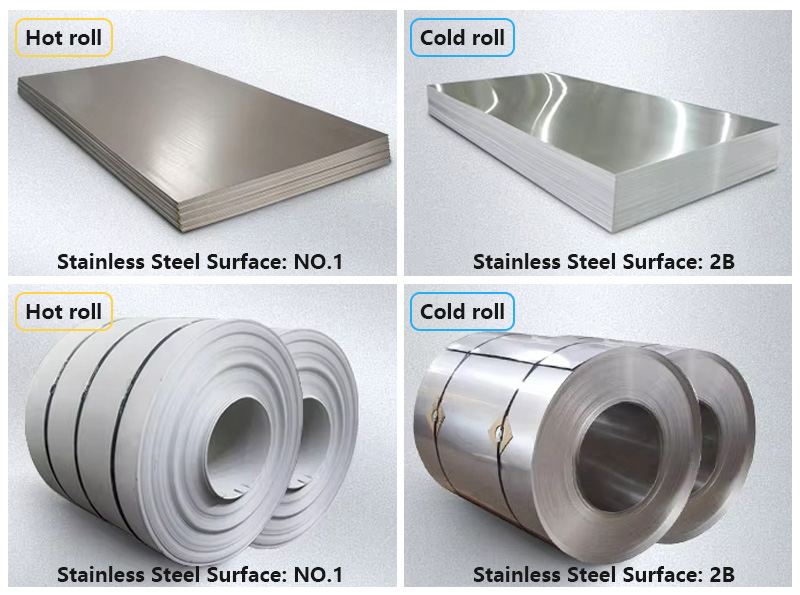 Stainless Steel Coil hot/cold rolled Surface