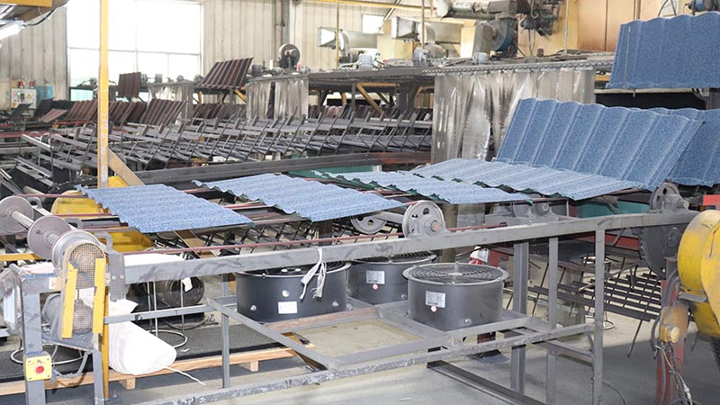 stone costed roofing tile